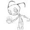 crazy-zim by souleaterfangirl