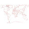 world-map by pgw