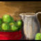 green-apples-and-water by sketchpad