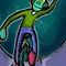 unicycle by wocker