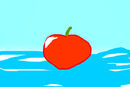 apple-on-water