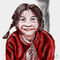 school-girl by dinesh08art
